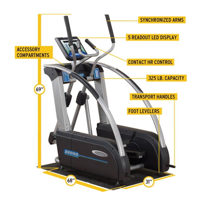 Body-Solid Endurance E5000 Elliptical lc Trainer