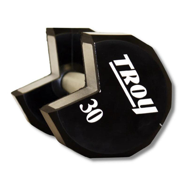 Troy 12-Sided Urethane Encased Dumbbell Set