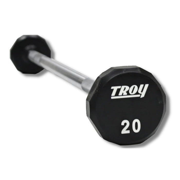 Troy 12- Sided Horizontal Barbell Rack Urethane 20-110lbs.